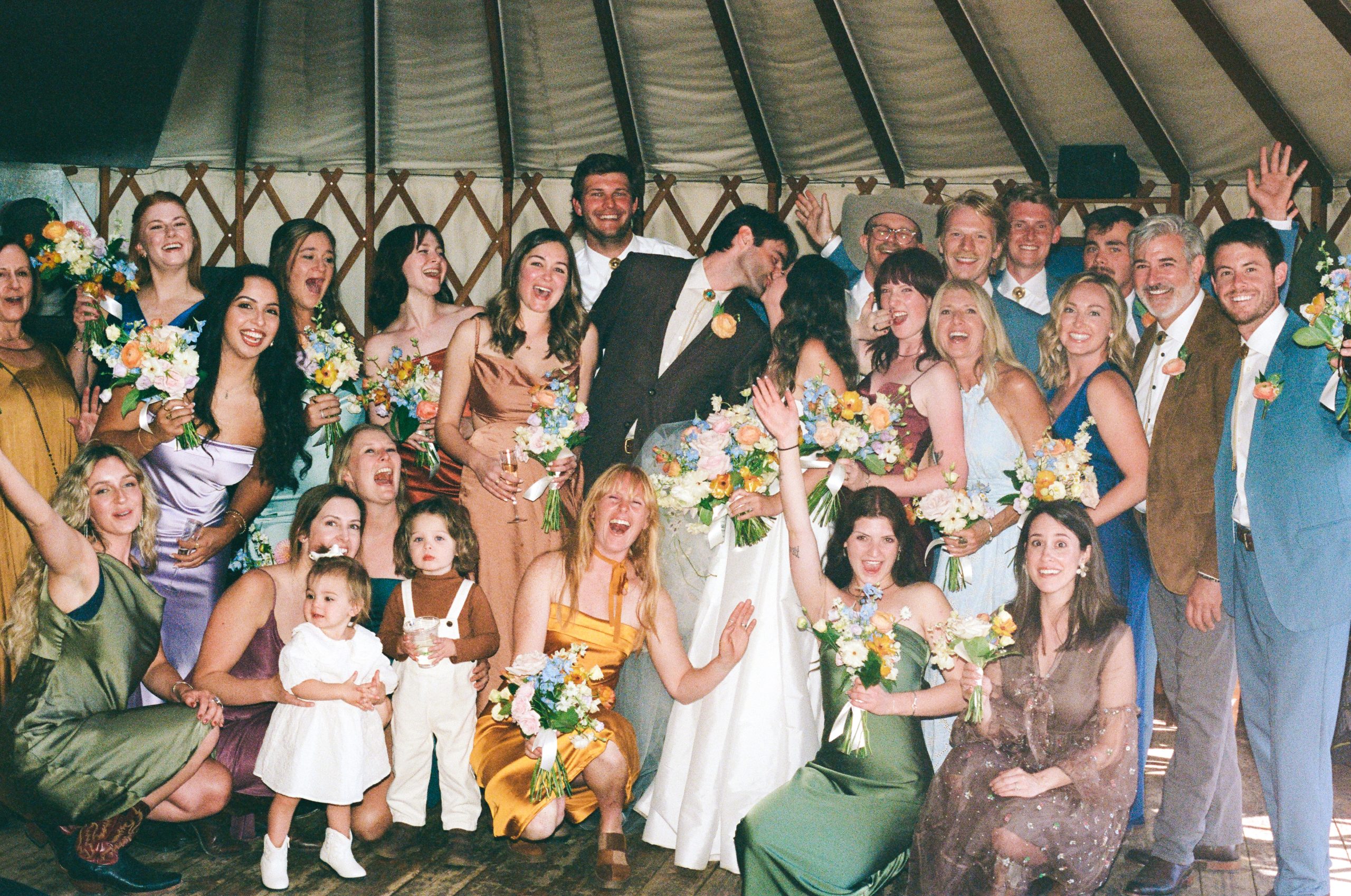 Analog wedding landscape, Colorado